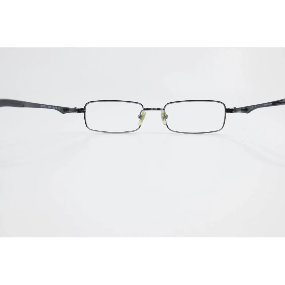Ray-Ban RB 1023 4002 Gunmetal Black Rectangular Eyeglasses Frames 45-16-125